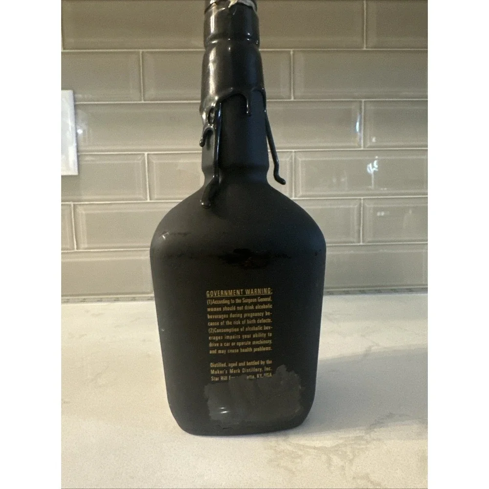 Makers Mark 2003 Secretariat 30th Anniversary Empty Bottle Numbered 5510/18000